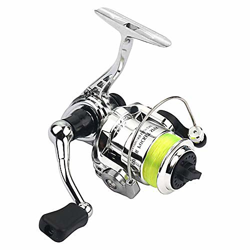 

lizhoumil full metal mini winter ice fishing reel plastic spool small spinning reels carp raft fishing reel micro-thorn 100 spinning wheel