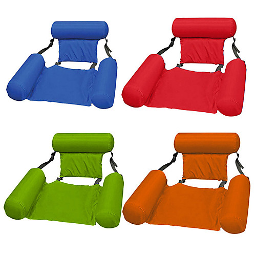 

Inflatable Floating Row Foldable Backrest Floating Bed Swimming Sofa Water Recliner Inflatable Bed Floating Bed 120100CM