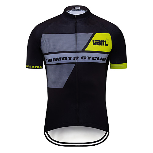 

CAWANFLY Men's Short Sleeve Cycling Jersey with Bib Tights Titanium Black / Red BlackWhite Bike Tracksuit Jersey Top Road Bike Cycling Quick Dry Breathable Sports Clothing Apparel / Micro-elastic