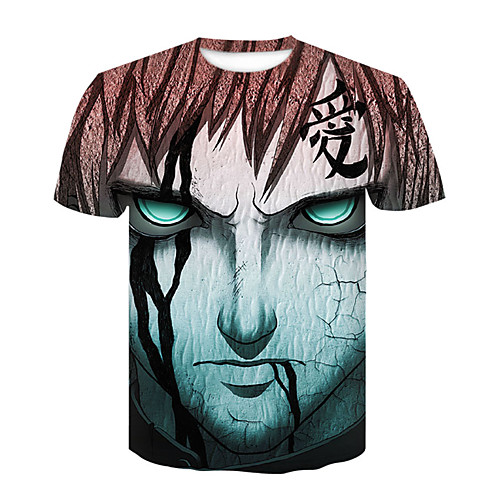 

Inspired by Naruto Naruto Uzumaki Cosplay Costume T-shirt Terylene 3D Printing T-shirt For Women's / Men's