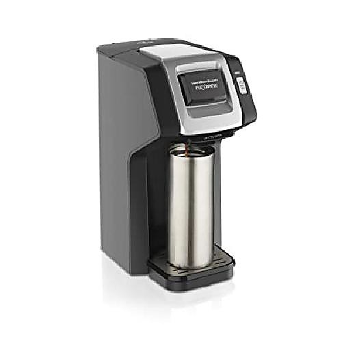 

hamilton beach 49974 flexbrew coffee maker with simple serving compatible with pod packs and bases, black