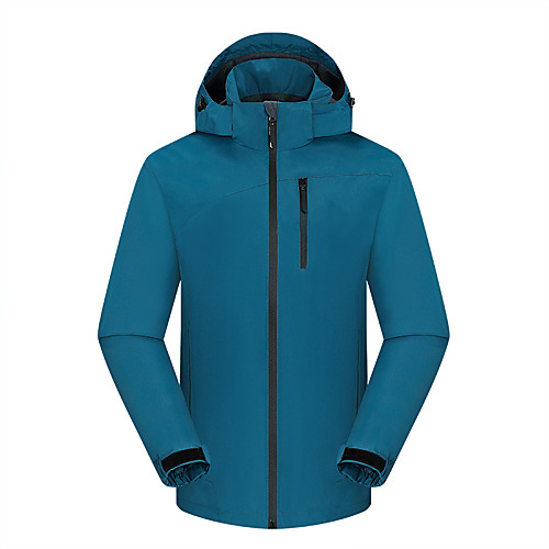 

Women's Hiking Softshell Jacket Hiking Jacket Hiking Windbreaker Jacket Hoodie Outdoor Waterproof Quick Dry Lightweight Breathable Autumn / Fall Spring Black male Army Green-Male Black-male Fishing