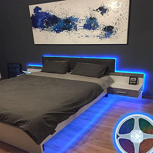 

LED Strip Lights Music Sync 20M RGB 1080LEDs LED Strip 2835 SMD Color Changing LED Strip Light Bluetooth Controller and 24 Key Remote LED Lights for Bedroom Home Party