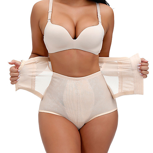 

Large-size Boxer Buttocks Waist Body Shaping Pants High Waist Abdomen and Hip Pants Side-breasted Body Shaping Pants