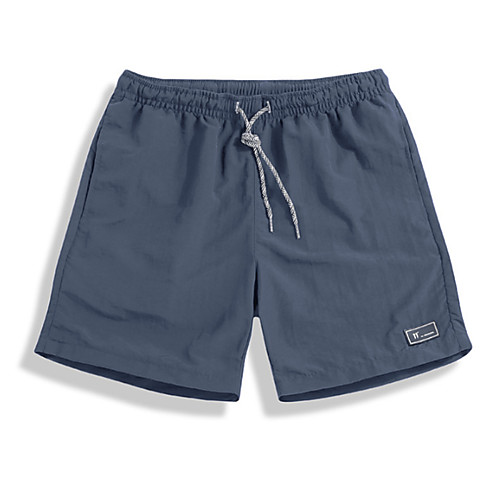 

Men's Swim Shorts Swim Trunks Board Shorts Drawstring - Swimming Beach Water Sports Solid Colored Spring / Micro-elastic