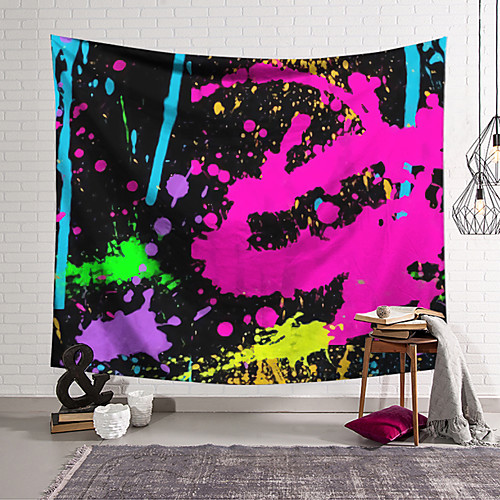 

Wall Tapestry Art Decor Blanket Curtain Hanging Home Bedroom Living Room Modern Colourful Abstract