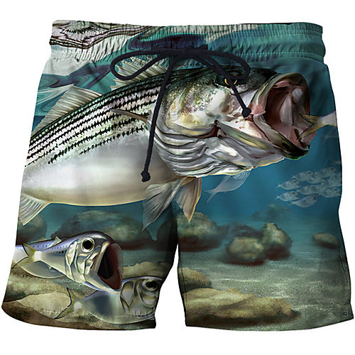 

Women's Men's Fishing Shorts Outdoor Quick Dry Lightweight Breathable Bottoms Summer Sports & Outdoor Athleisure Fishing Navy Blue Dark Green Blue / Micro-elastic