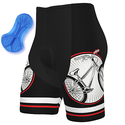 

21Grams Men's Cycling Shorts Spandex Bike Padded Shorts / Chamois Breathable Quick Dry Sports Black Mountain Bike MTB Road Bike Cycling Clothing Apparel Bike Wear / Athleisure