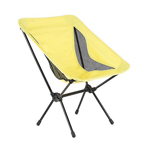 

Camping Chair Multifunctional Portable Breathable Ultra Light (UL) Aluminum Alloy for 1 person Fishing Beach Camping Traveling Autumn / Fall Winter Yellow