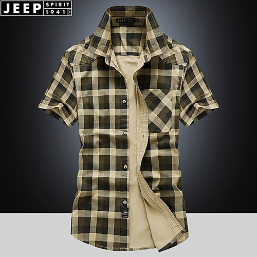 

Men's Hiking Shirt / Button Down Shirts Fishing Shirt Outdoor Quick Dry Lightweight Breathable Sweat wicking Jacket Shirt Top Fishing Climbing Running GXB 5385Army Green GXL 5385 Khaki