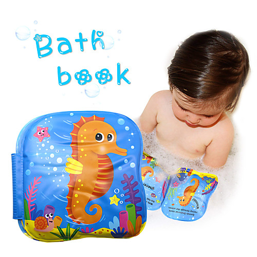 

PVC Bath Books Unbreakable Early Education Books Baby Toy Cloth Books