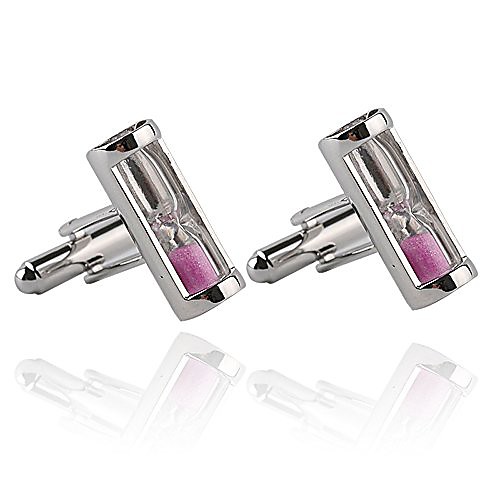

fashion hourglass cufflinks jewelry stainless steel cufflinks for men unique business wedding