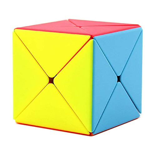 

QiYi Cube Stickerless Skewb Magic Cube X Shape 8 Axis Speed Cube