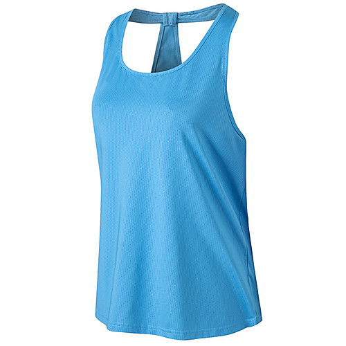 

Women's Yoga Top Tank Top Winter Seamless Solid Color White Black Blue Orange Spandex Yoga Fitness Gym Workout Vest / Gilet Top Sleeveless Sport Activewear Quick Dry Breathable Comfortable Freedom