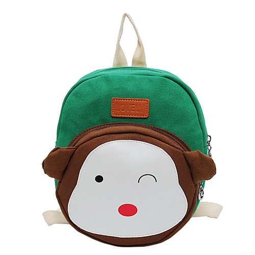 

Boys' Girls' Nylon Mini Backpack Breathable Zipper Daily Red Yellow Green