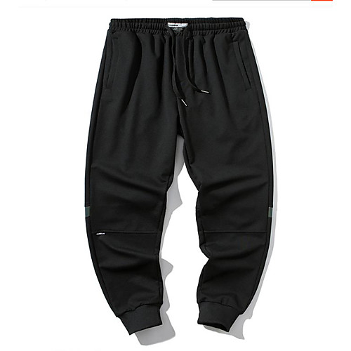 

Men's Chino Chinos Pants Camouflage Full Length Black