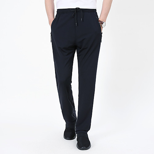 

Men's Hiking Pants Trousers Hunting Pants Tactical Cargo Pants Quick Dry Breathable Wearproof Sweat-Wicking Fall Spring Solid Colored for Black Blue Dark Gray M L XL XXL XXXL