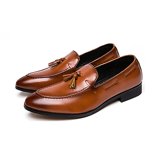 

on behalf of the british casual leather shoes, men's korean style pointed tassels, business suits, men's shoes, trendy men's hair stylist, trendy shoes