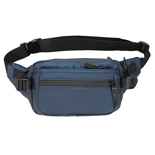 

Women's Unisex Bags Fanny Pack Daily Bum Bag MessengerBag Black Blue Gold Gray