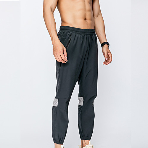 

Men's Sweatpants Jogger Pants Pocket Patchwork Nylon Spandex Color Block Sport Athleisure Pants / Trousers Pants Bottoms Breathable Quick Dry Soft Comfortable Exercise & Fitness Everyday Use Casual