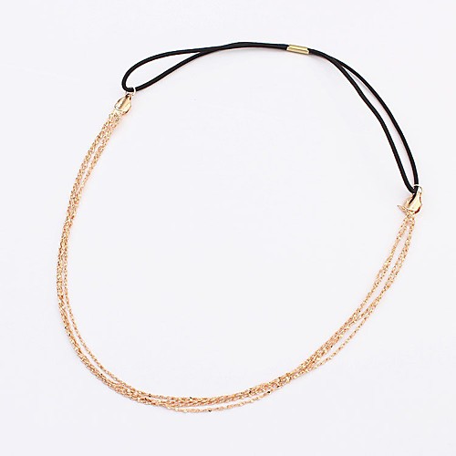 

Classic Style Retro Alloy Headpiece with Chain 1 Piece Special Occasion / Party / Evening Headpiece