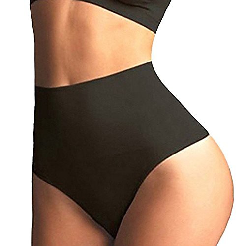 

womens high waist cincher girdle tummy slimmer sexy thong panty shapewear postpartum underwear