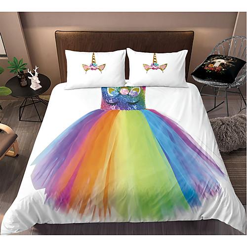 

Colorful Tie Dye Duvet Cover Set Boho Hippie Bedding Set Rainbow Tie Dyed Comforter Cover Queen 3 Pieces for Kids Teens Adults 1