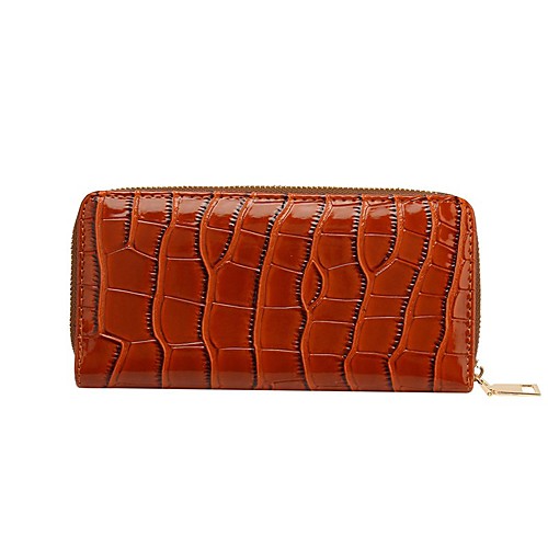 

Women's Bags PU Leather Wallet Daily 2021 White Black Red Blushing Pink