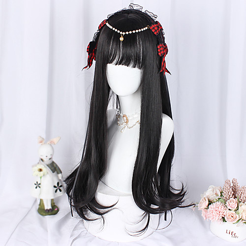 

Black Sweet Style Lolita Wig 70 inch Cosplay Wigs Other Wig Halloween Wigs