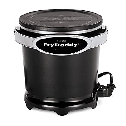 

presto 05420 frydaddy electric fryer, black