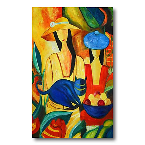 

Oil Painting Hand Painted Canvas Abstract Comtemporary Modern High Quality Picasso Women Art Deco (no frame)