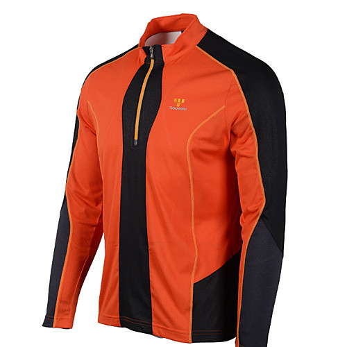 

gore bike wear men's oxygen windstopper soft shell jacket, vibrant orange/black, medium