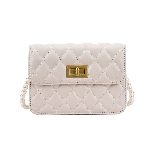 

Women's Bags Crossbody Bag Daily Date 2021 MessengerBag White Black