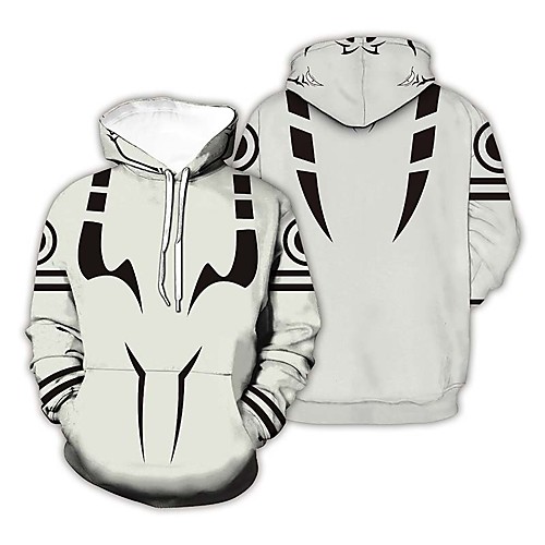 

Inspired by Jujutsu Kaisen Cosplay Cosplay Costume Hoodie Terylene Graphic Prints Printing Hoodie For Women's / Men's