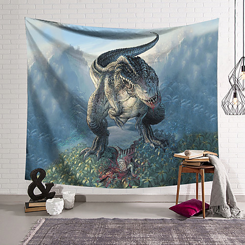 

Wall Tapestry Art Decor Blanket Curtain Hanging Home Bedroom Living Room Decoration Polyester Dinosaur