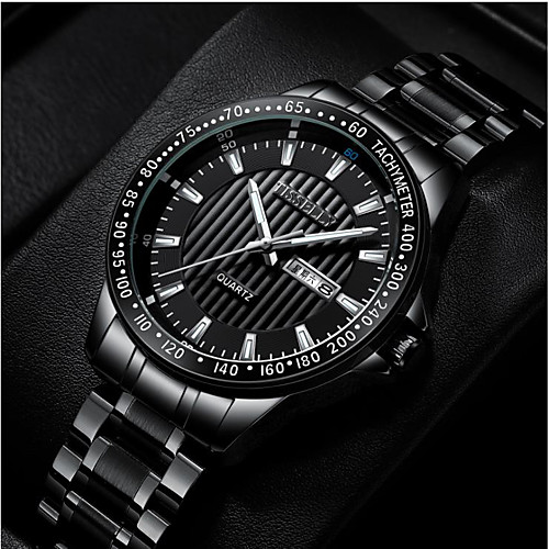 

Men's Dress Watch Analog Quartz Stylish Calendar / date / day Noctilucent / One Year