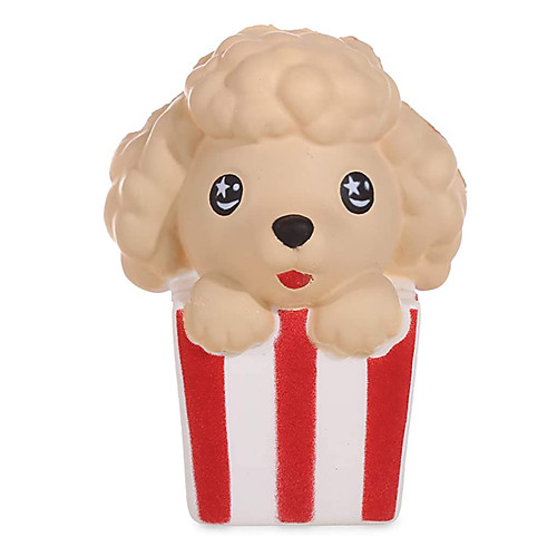 

4.3 Inches Squishies Dog Popcorn Kawaii Slow Rising Scented Squishies Stress Relief Kid Toys Decorative Props