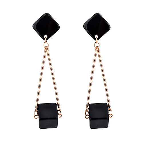 

Women's Drop Earrings 3D Stylish Earrings Jewelry Gold / Silver For Date Festival 1 Pair