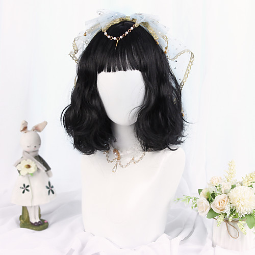 

Black Sweet Style Lolita Wig 35 inch Cosplay Wigs Other Wig Halloween Wigs