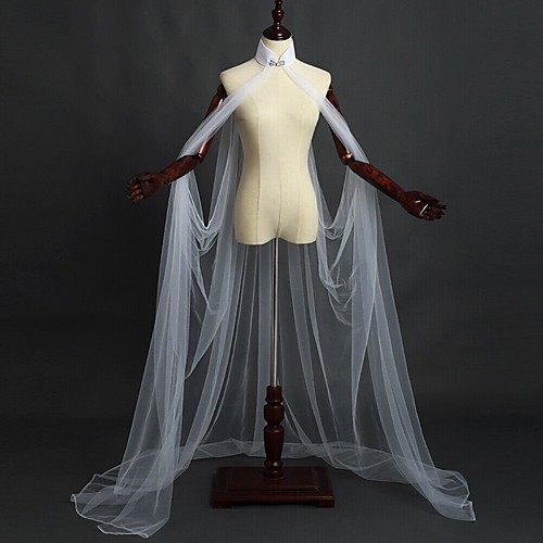 

Sleeveless Elegant / Bridal Elastane Wedding / Party / Evening Women's Wrap With Solid