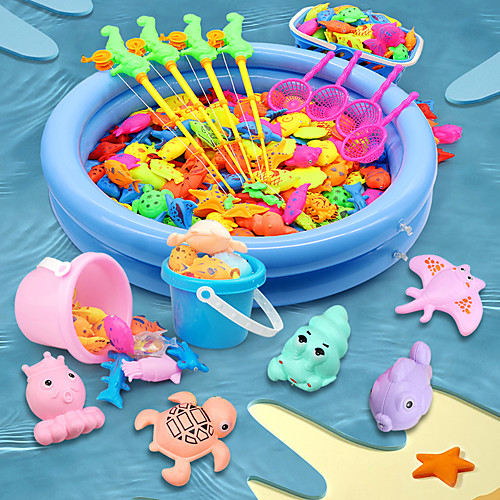 

Children's Fishing Toy Pool Set Children Pplaying in Water Toys Water Park 20/34/38 pcs