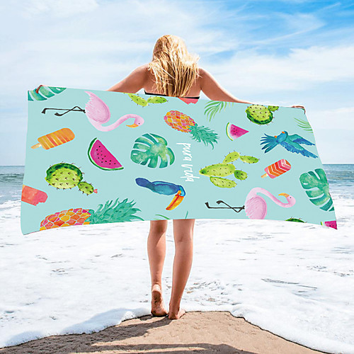 

factory direct sale square bath towel, microfiber digital printing beach vacation cushion shawl, super large beach towel