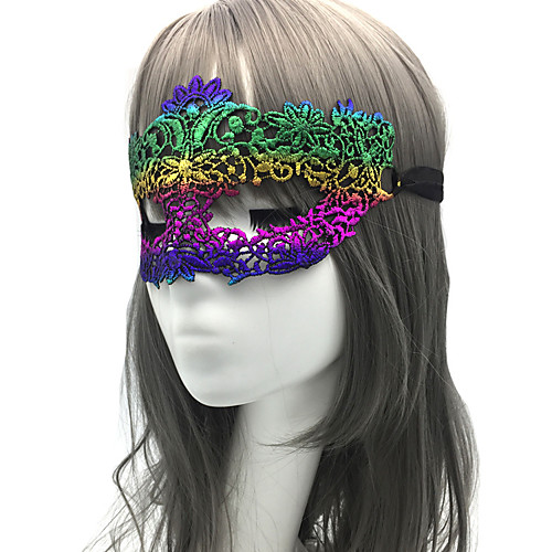 

Goddess / Sexy Lady Halloween Props Adults' Halloween / Christmas Women's Colorful / White / Black Lace / Tactel Cosplay Accessories Masquerade Costumes / Eye Mask