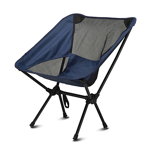 

Camping Chair Multifunctional Portable Breathable Ultra Light (UL) Steel Tube for 1 person Fishing Beach Camping Traveling Autumn / Fall Winter Black Grey Dark Blue