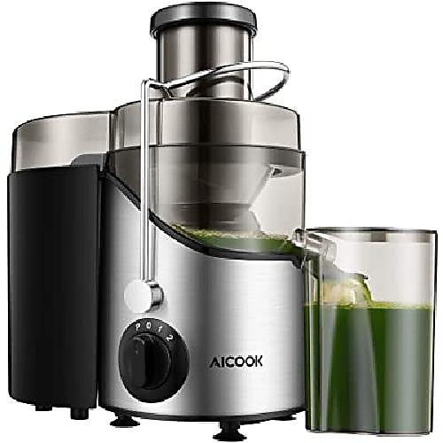 

juicer, juice extractor, juicer machine with 3 '' wide mouth, 3 speed centrifugal juicer for fruits and vegetables, with non-slip feet, bpa-free