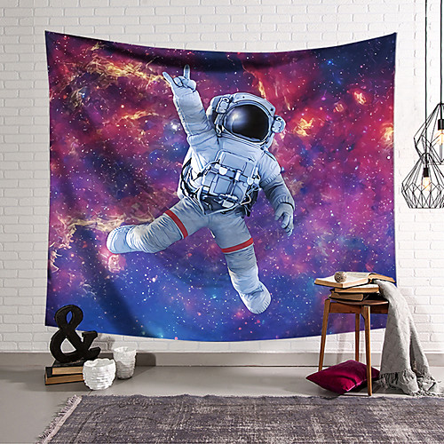 

Wall Tapestry Art Decor Blanket Curtain Hanging Home Bedroom Living Room Decoration Polyester Astronaut