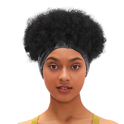 

8 inch large explosion head scarf headgear african female explosion head scarf wig hair bag fluffy headgear
