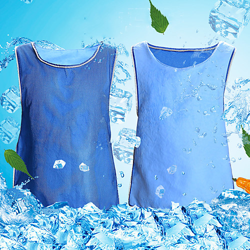 

Summer Outdoor Hiking Vest Fishing Vest Top Icy Cooling Vests Cool For Men And Women Fisher Cycling Running Cooking Outdoor Sports Camp Top