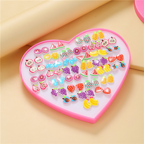 

love box earrings female simple earrings love set fruit earrings female earrings