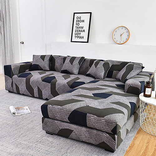 

Sofa Cover1 Pc Couch Cover Furniture Protector Soft Stretch Sofa Slipcover Spandex Jacquard Fabric Super Fit for 14 Cushion Couch and L Shape SofaEasy to Install(1 Free Cushion Cover)